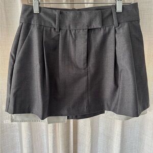 Wayf Charcoal Mini Skirt